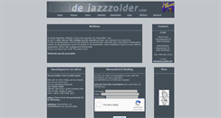 Desktop Screenshot of jazzzolder.be