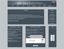 Tablet Screenshot of jazzzolder.be
